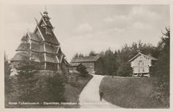 Restaurering av Gol stavkirke [Fotografi]