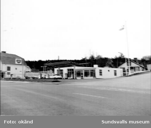 BP:s bensinsation i Vivsta, Timrå.