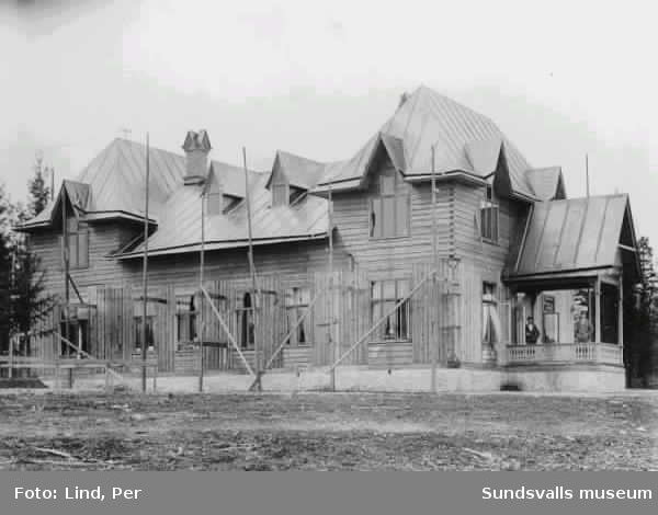 Alby 1898. Kontorsbyggnad.