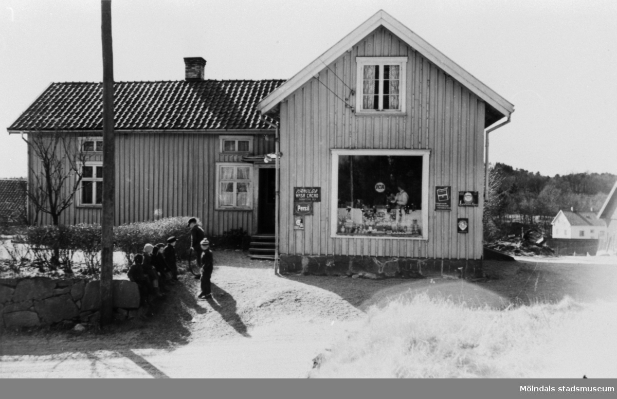 "Fabriksboden", Bergmans affär i Annestorp, 1951.