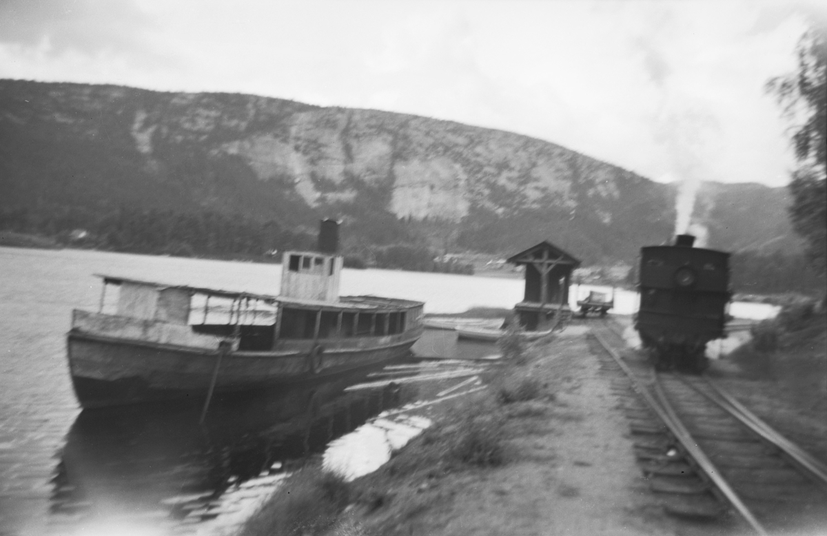 D/S Bjoren ved Byglandsfjord.