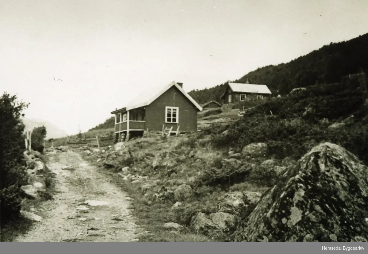 Utleigehytta, Torsbu,  som Olav O. Grøndalen bygde sist på 1920-talet.