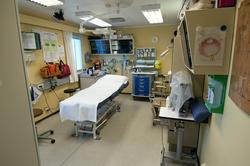 På Statfjord C finnes en velutstyrt sykestue.