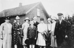familie, gruppe9, hage,  våningshus, gårdsbruk,