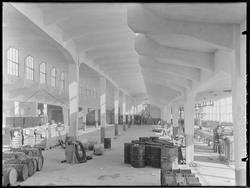 Fabrikkhall fra Sarpsborg Pap og Papirindustri  i 1947-48.