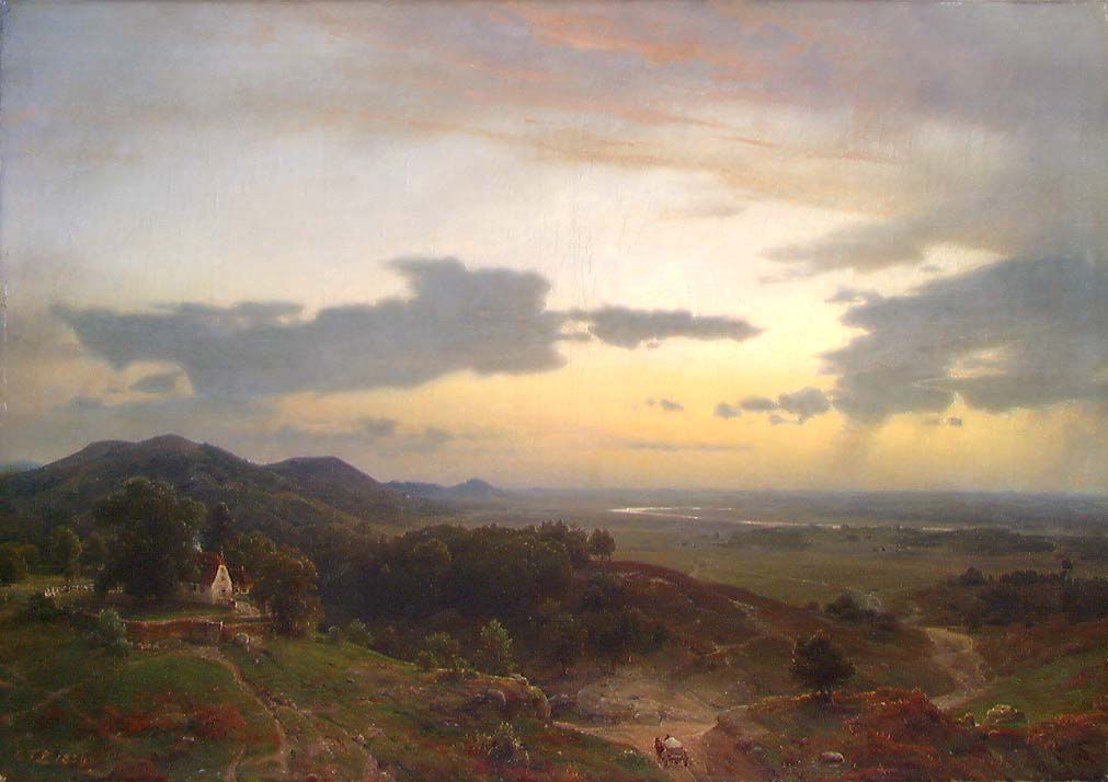 Landskap fra Rhin-egnen [Maleri]