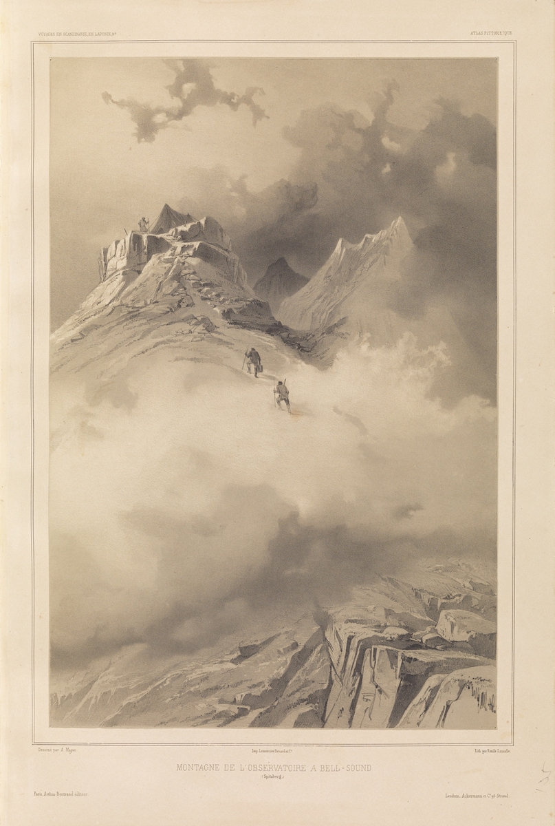 Observatoriefjellet ved Bellsund [Grafikk]