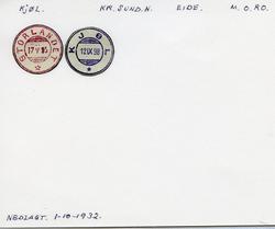 Stempelkatalog Kjøl (Storlandet), Kstiansund, Eide, Møre og 