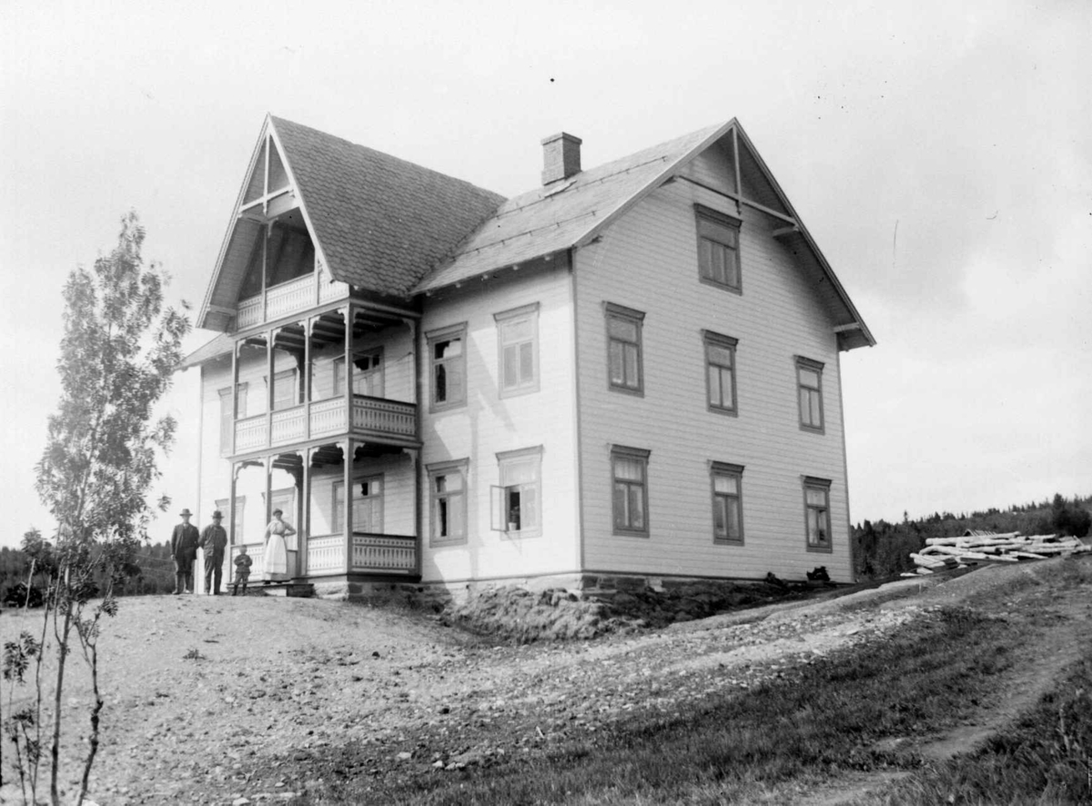 Hovedbygningen på Fjellstad, Brekkom - Maihaugen / DigitaltMuseum