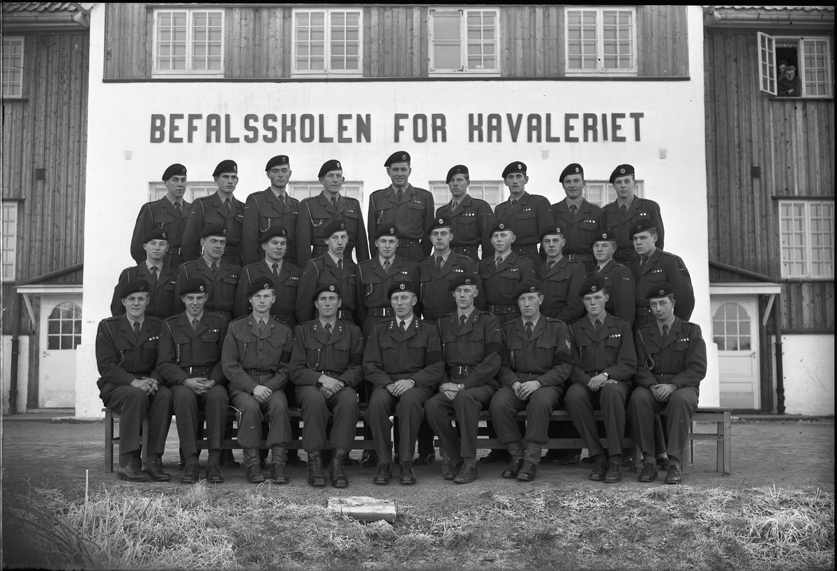 Befalsskolen for Kavaleriet, 1957. 150 års jubileum.