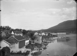 Sett østover fra Sjøgarden.