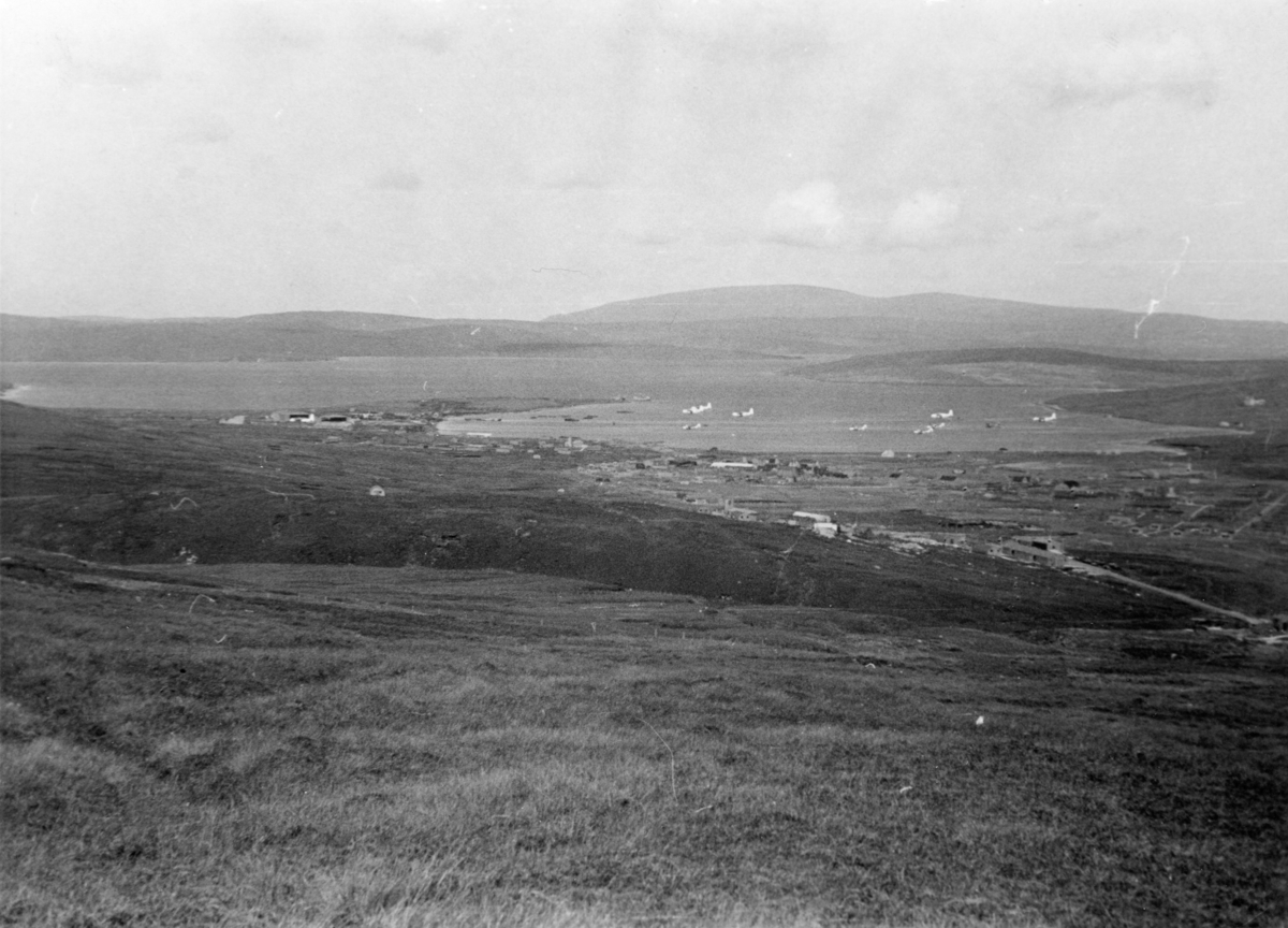 Fra 330 skvadronens avdeling på Sullom Voe, Shetland.