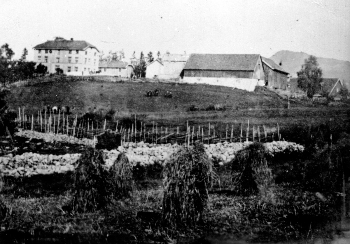 Nerkvern gard i Brumunddal i 1860-årene.