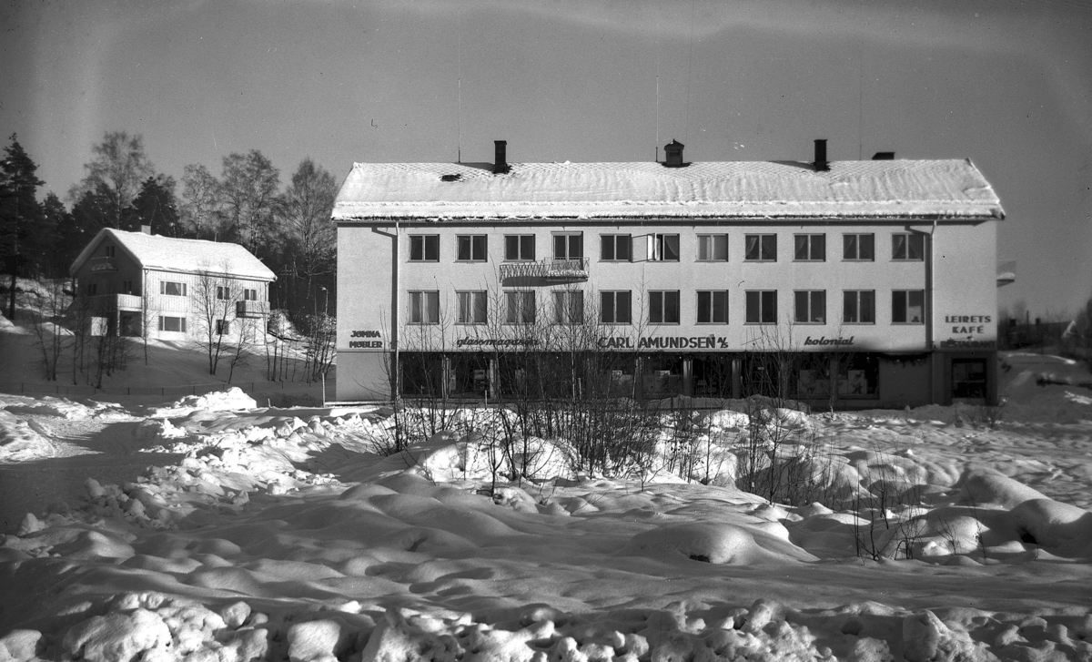 Amundsengården, Leiret, vinter
