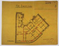 Vaaningshus & Apothek for Dr. Sødring [Arbeidstegning]