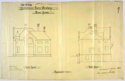 Bolig for grosserer Lars Westvig [Fasadeoppriss]