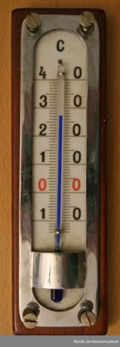 Termometer : fra sovevogn
