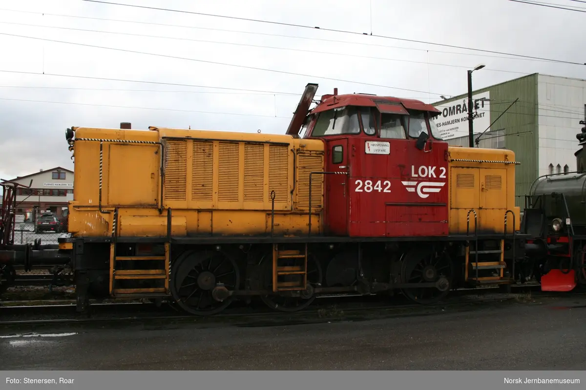 Diesellokomotiv type Di 2 nr. 842 : skiftelokomotiv