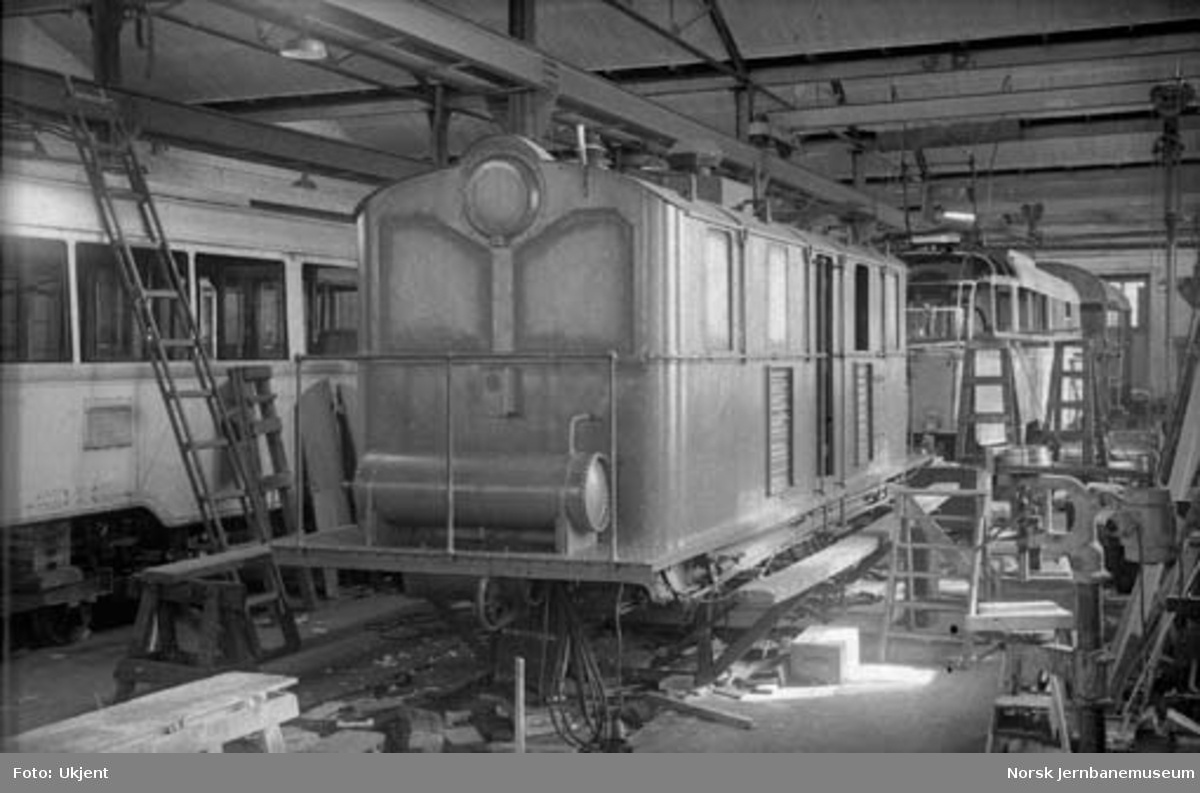 Gjenoppbygging av Thamshavnbanens lokomotiv nr. 8