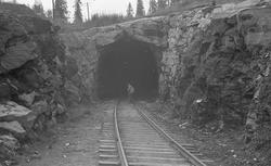 Nordlandsbaneanlegget : tunnelinnslag Storforshei tunnel syd