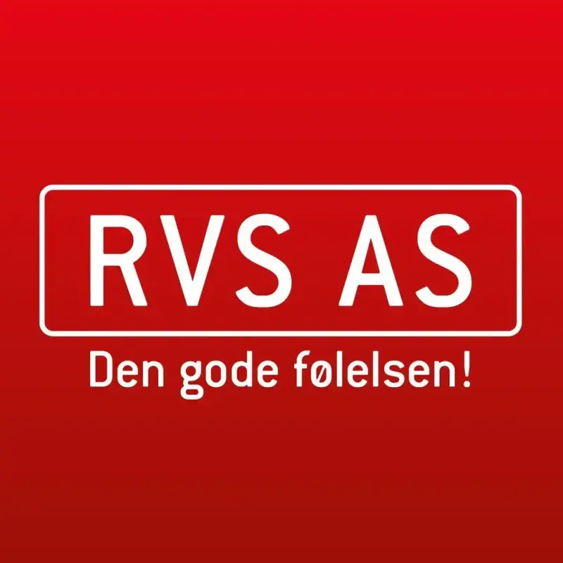 Logo for firmaet RVS AS