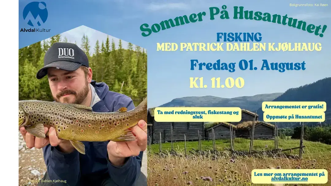 Plakat Husantunet 1. august